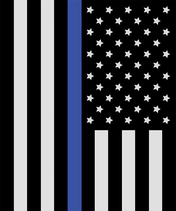 back the blue blanket